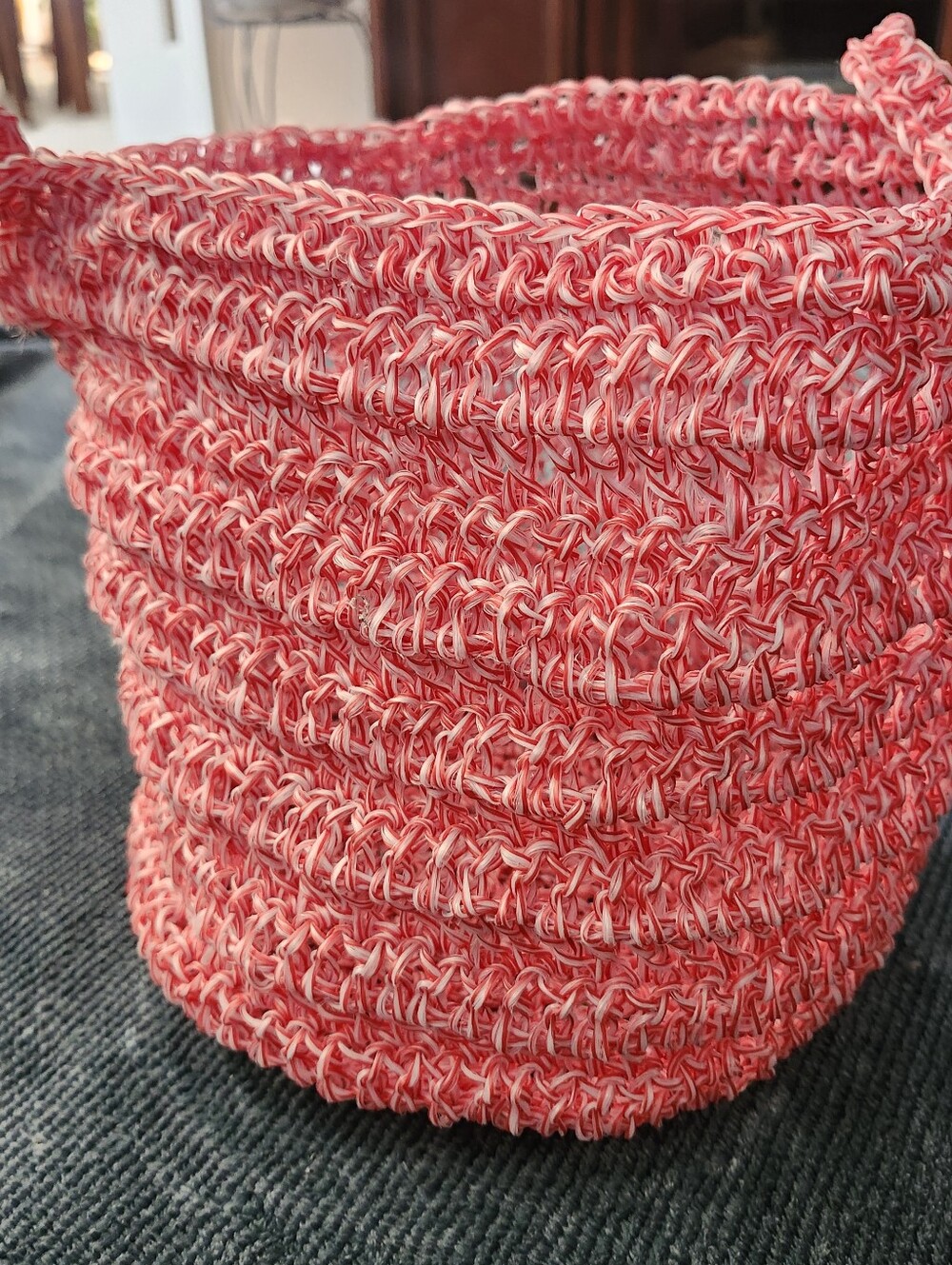 Bailing Twine Basket Handmade